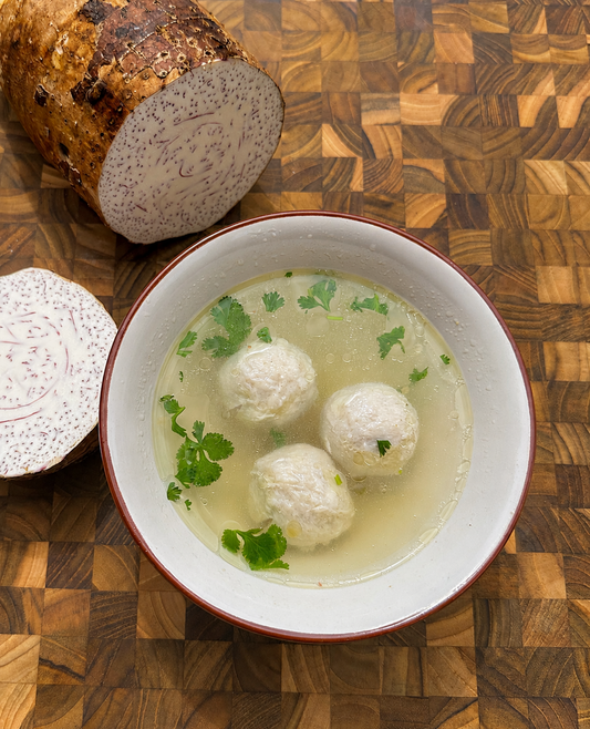Taro Meatballs | 芋頭貢丸