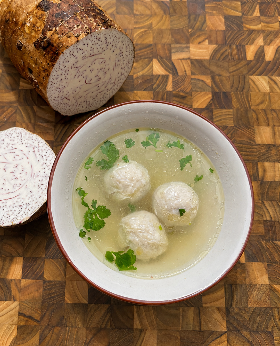 Taro Meatballs | 芋頭貢丸