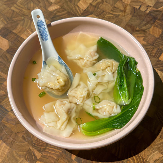 Chicken & Shiitake Wontons | 雞肉香菇餛飩